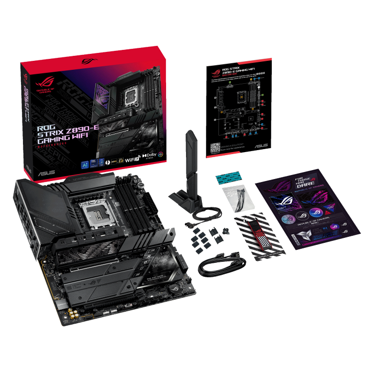 مادربرد ایسوس Motherboard Asus ROG STRIX Z890-E Gaming Wi-Fi DDR5