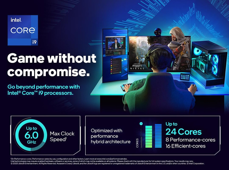 پردازنده کامپیوتر اینتل Intel® Core™ i9 processor 14900K TRAY