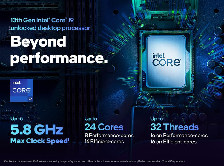 پردازنده کامپیوتر اینتل Intel® Core™ i9 processor 13900K TRAY