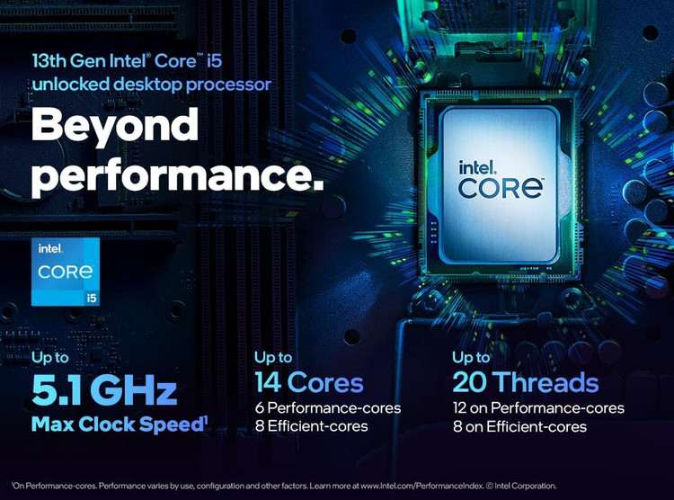 پردازنده کامپیوتر اینتل Intel® Core™ i5 processor 13600KF TRAY