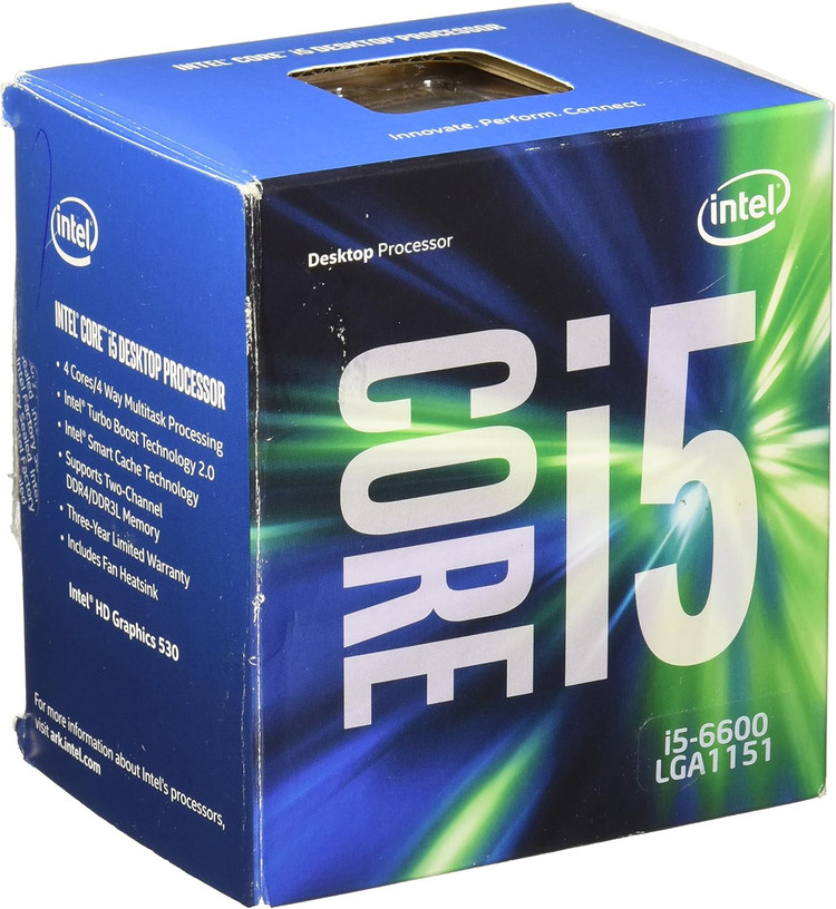 پردازنده کامپیوتر اینتل Intel® Core™ i5 processor 6600 TRAY