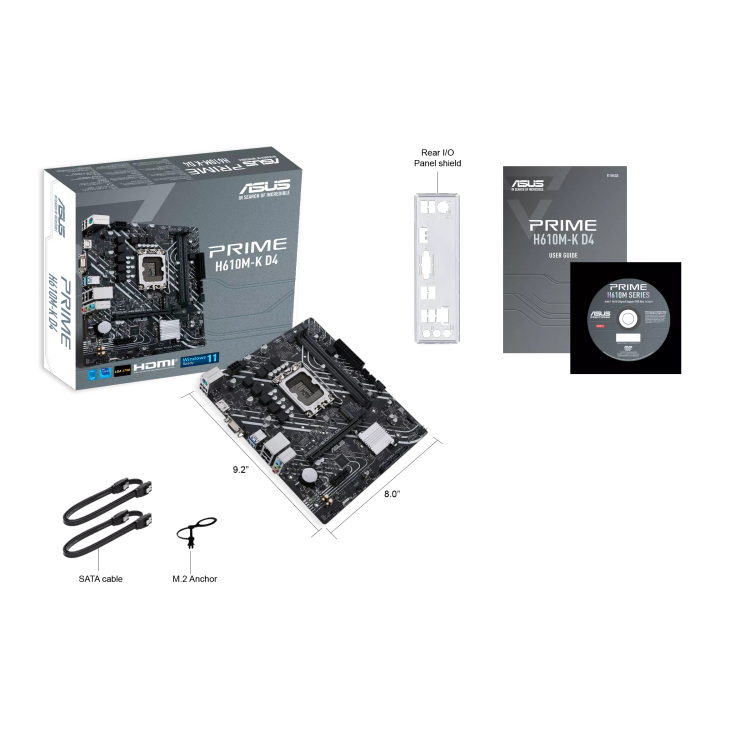 مادربرد ایسوس مدل Prime H610M-K D4