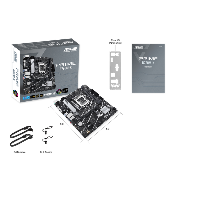 مادربرد ایسوس مدل d4 Prime B760M-K