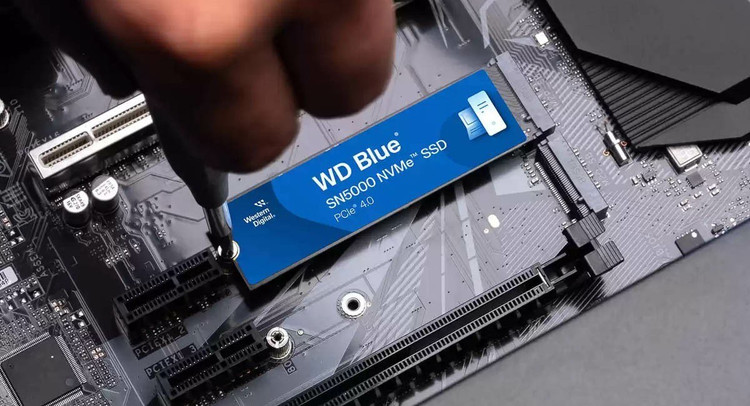 حافظه اس اس دی اینترنال وسترن دیجیتال Blue SN5000 M.2 2280 NVMe ظرفیت 1 ترابایت