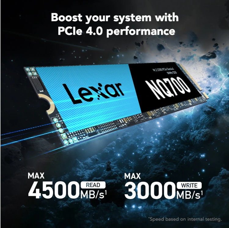 حافظه اس اس دی لکسار NQ700 M.2 2280 NVMe ظرفیت 1 ترابایت