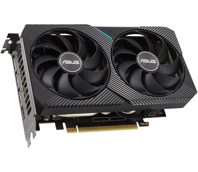 کارت گرافیک ایسوس Dual RTX 3060 OC Gaming حافظه 12 گیگابایت