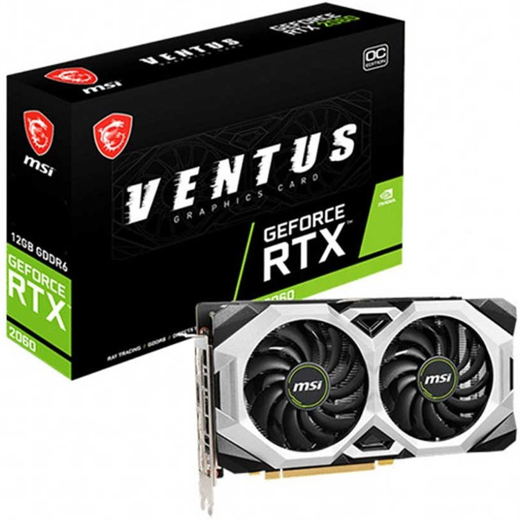 کارت گرافیک ام اس آی GeForce RTX 2060 VENTUS 12G OC