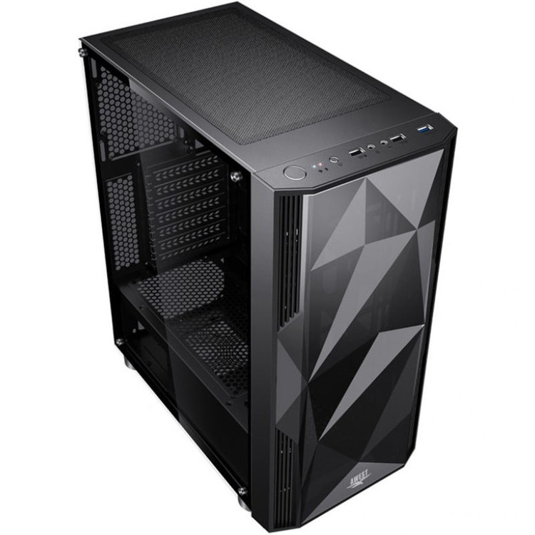 کیس کامپیوتر اوست GT AV02 BG ARGB Mid Tower مشکی