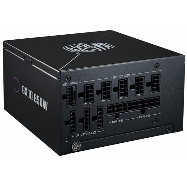 منبع تغذیه کامپیوتر کولر مستر مدل GX III Gold 80 Plus Gold توان 850 وات