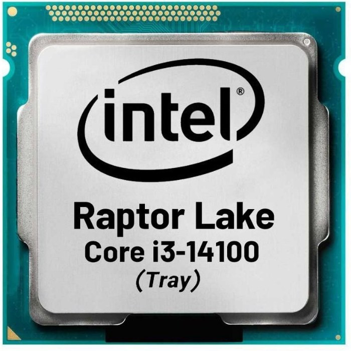 پردازنده کامپیوتر اینتل Core i3-14100 Raptor Lake Refresh Tray