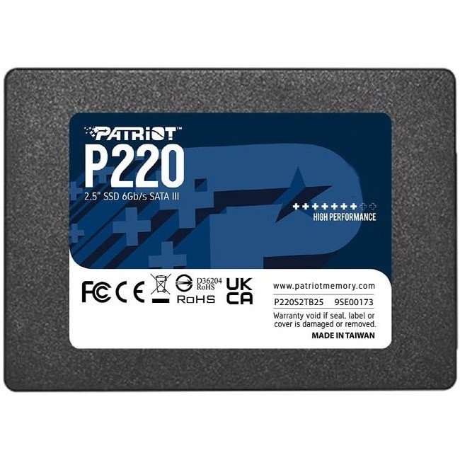 حافظه اس اس دی اینترنال پتریوت مدل P220 ظرفیت 256 گیگابایت