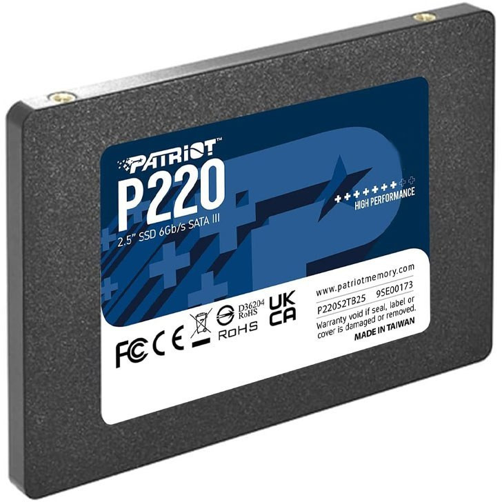 حافظه اس اس دی اینترنال پتریوت مدل P220 ظرفیت 256 گیگابایت