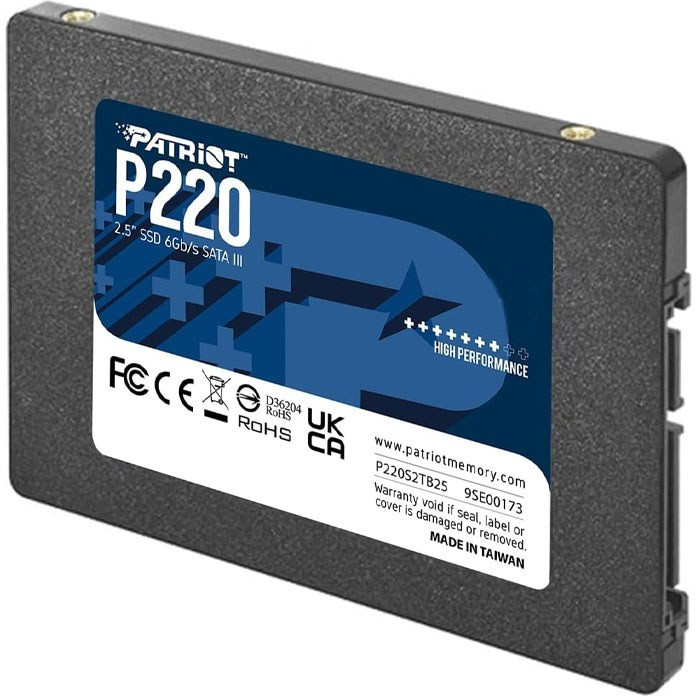 حافظه اس اس دی اینترنال پتریوت مدل P220 ظرفیت 256 گیگابایت