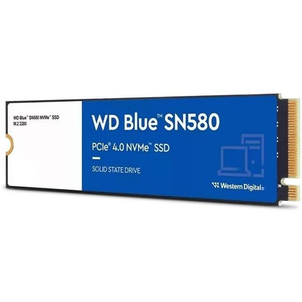 حافظه اس اس دی اینترنال وسترن دیجیتال Blue SN580 M.2 2280 NVMe ظرفیت 1 ترابایت