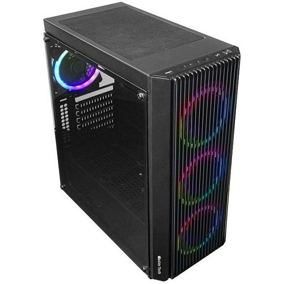 کیس کامپیوتر مستر تک Apachi RGB Mid Tower مشکی