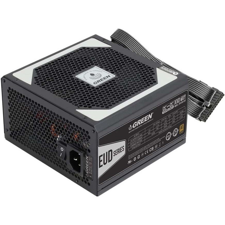 منبع تغذیه کامپیوتر گرین مدل GP530A-EUD 80 Plus Bronze توان 530 وات
