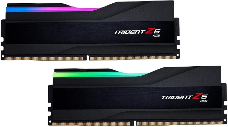 رم کامپیوتر جی اسکیل دو کاناله Trident Z5 RGB فرکانس 5600 مگاهرتز DDR5 تایمینگ CL36 حافظه 32 گیگابایت