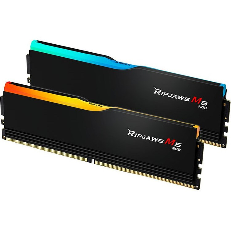 رم کامپیوتر جی اسکیل دو کاناله مدل Ripjaws M5 RGB فرکانس 6400 مگاهرتز DDR5 تایمینگ CL36 حافظه 32 گیگابایت