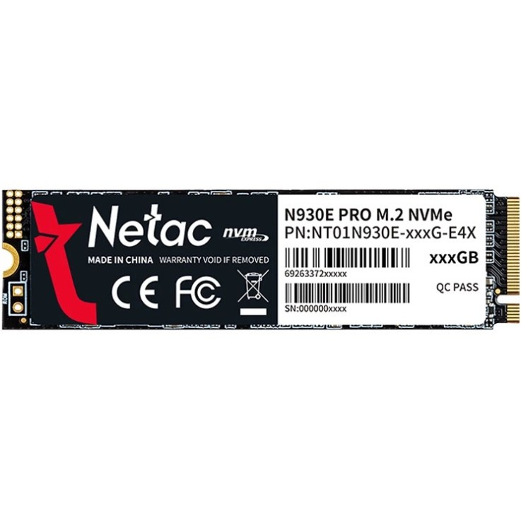 Netac N930E Pro M.2 2280 NVMe 256GB Internal SSD