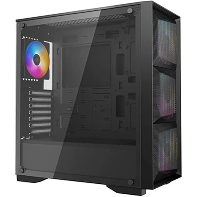 DeepCool Matrexx 50 Mesh 4FS RGB Mid Tower Black Computer Case