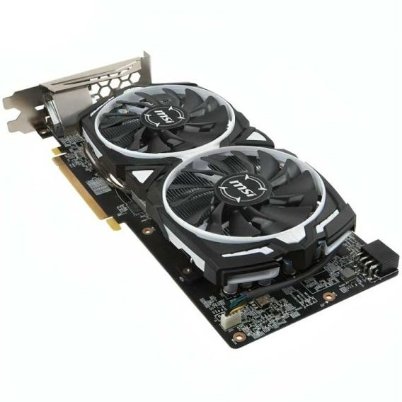 MSI Radeon RX 580 OC Armor 8GB Graphics Card Used