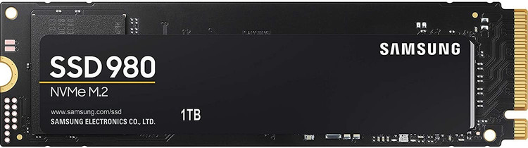 Samsung 980 M.2 2280 NVMe 1TB Internal SSD