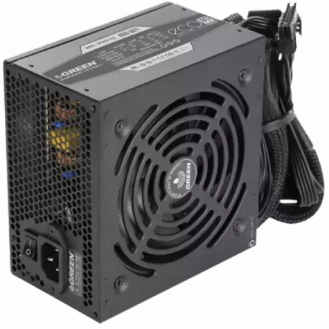 منبع تغذیه کامپیوتر گرین GP450A-ECO Rev 3.1 80 Plus White توان 450 وات