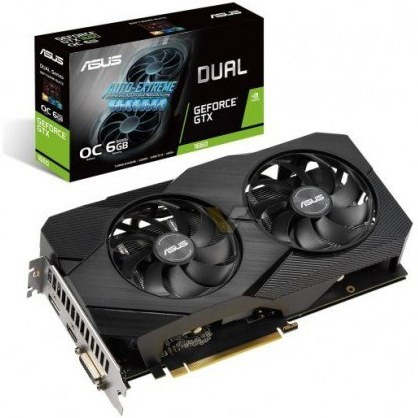 Graphics Card: Asus Dual GTX 1660 OC EVO 6GB