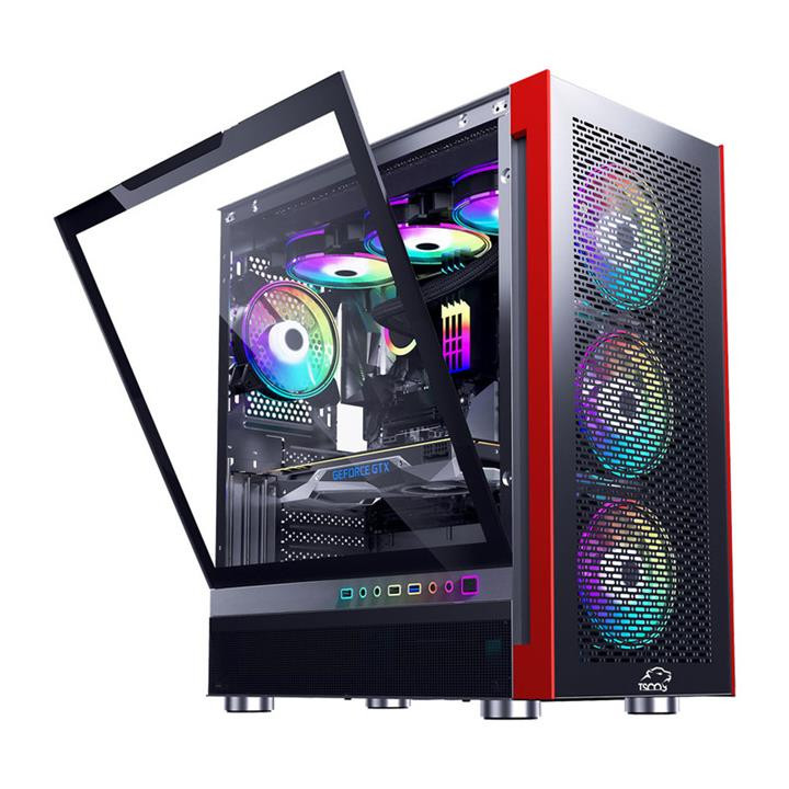 کیس کامپیوتر تسکو GC 4494 RGB Mid Tower مشکی