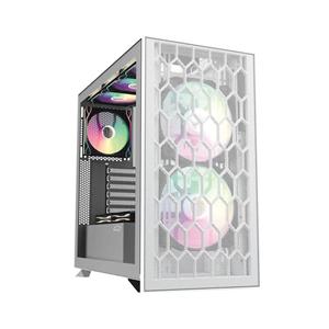 کیس کامپیوتر تسکو مدل GC4508 ARGB Mid Tower سفید