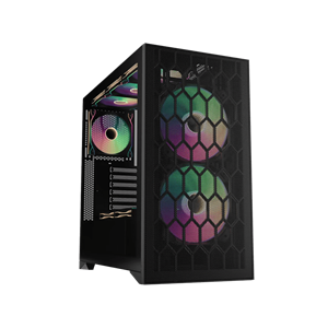 کیس کامپیوتر تسکو مدل GC4508 ARGB Mid Tower مشکی