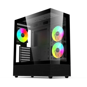 کیس کامپیوتر تسکو GC 4491 RGB Mid Tower مشکی