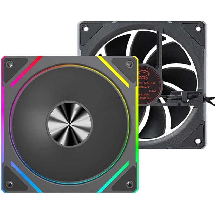 فن کیس گیمینگ 3 عددی تسکو مدل TSCO GFAN310 مشکی