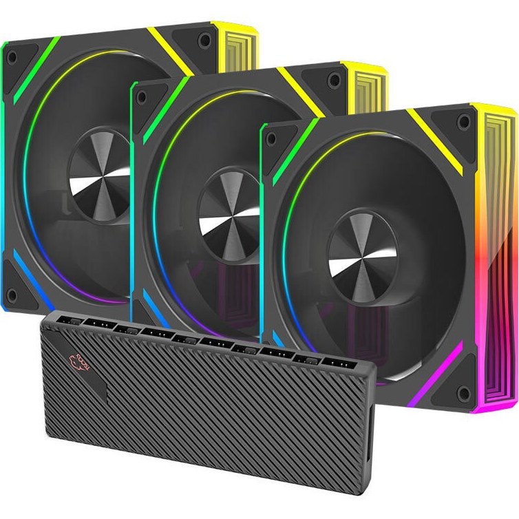فن کیس تسکو مدل GFAN310 سایز ۱۲۰ میلی‌متر بسته ۳ عددی