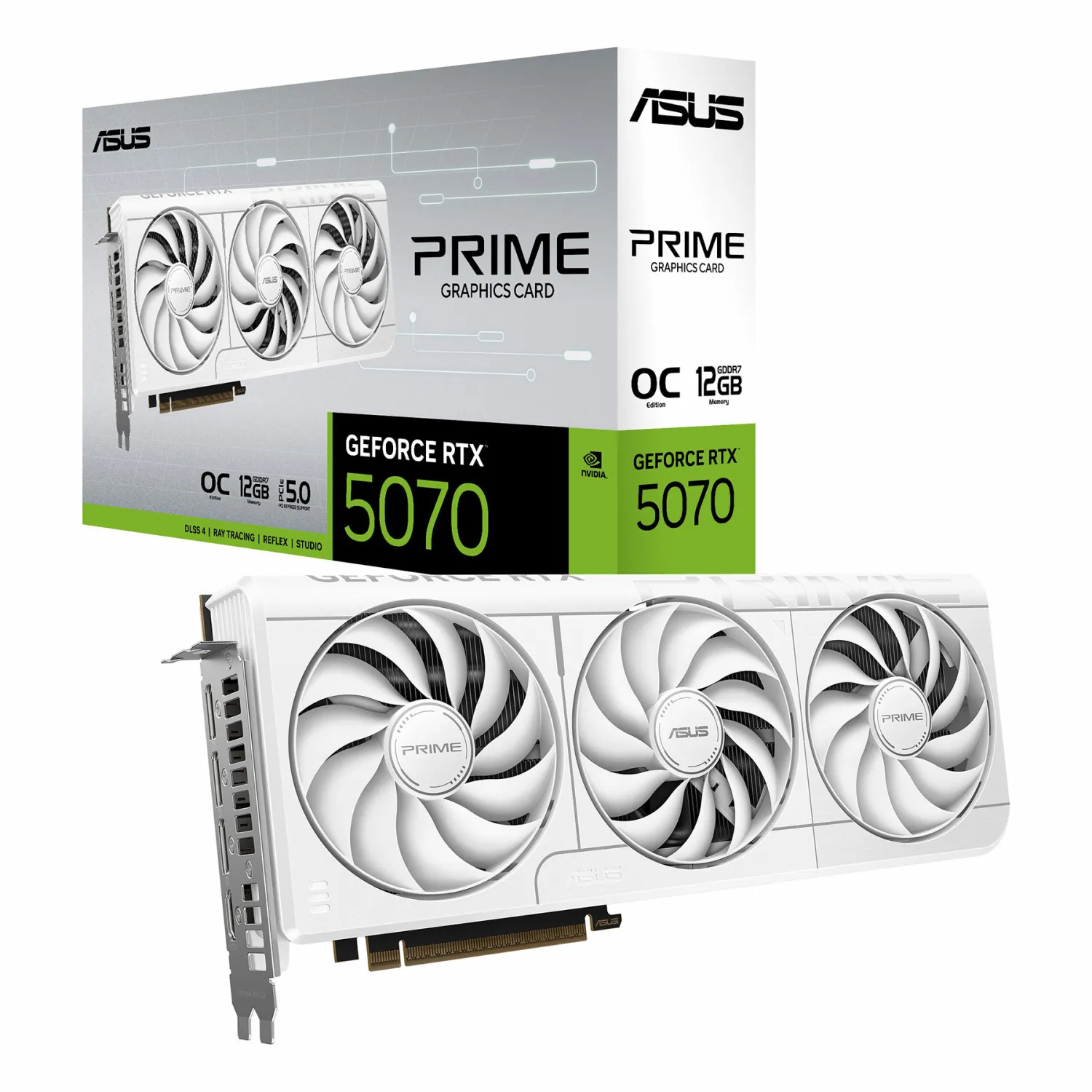 کارت گرافیک ایسوس PRIME Gaming RTX 5070  ظرفیت ۱2 گیگابایت GDDR7