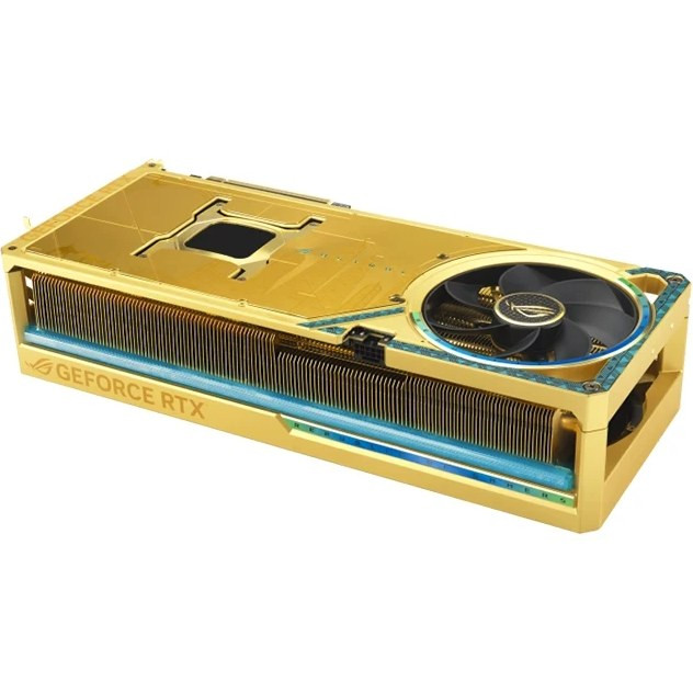 کارت گرافیک ایسوس مدل ROG Astral RTX 5090 OC Dhahab حافظه 32 گیگابایت