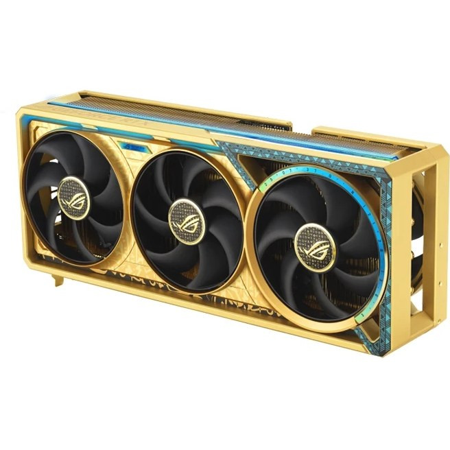 کارت گرافیک ایسوس مدل ROG Astral RTX 5090 OC Dhahab حافظه 32 گیگابایت