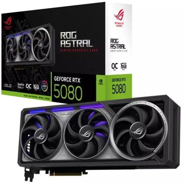 کارت گرافیک ASUS ROG Astral RTX 5080 16G