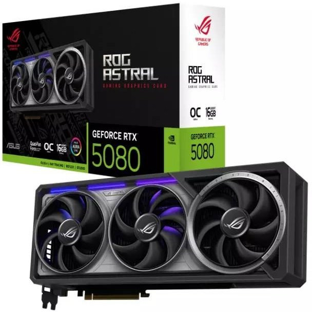 کارت گرافیک ASUS ROG Astral RTX 5080 16G