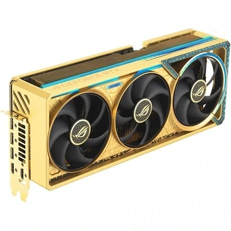 کارت گرافیک ایسوس ROG Astral RTX 5080 OC Dhahab حافظه 16 گیگابایت