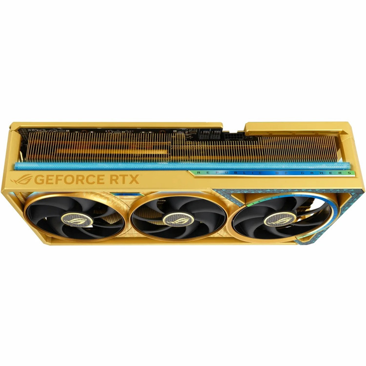 کارت گرافیک ایسوس ROG Astral RTX 5080 OC Dhahab حافظه 16 گیگابایت