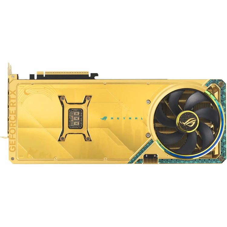 کارت گرافیک ایسوس ROG Astral RTX 5080 OC Dhahab حافظه 16 گیگابایت